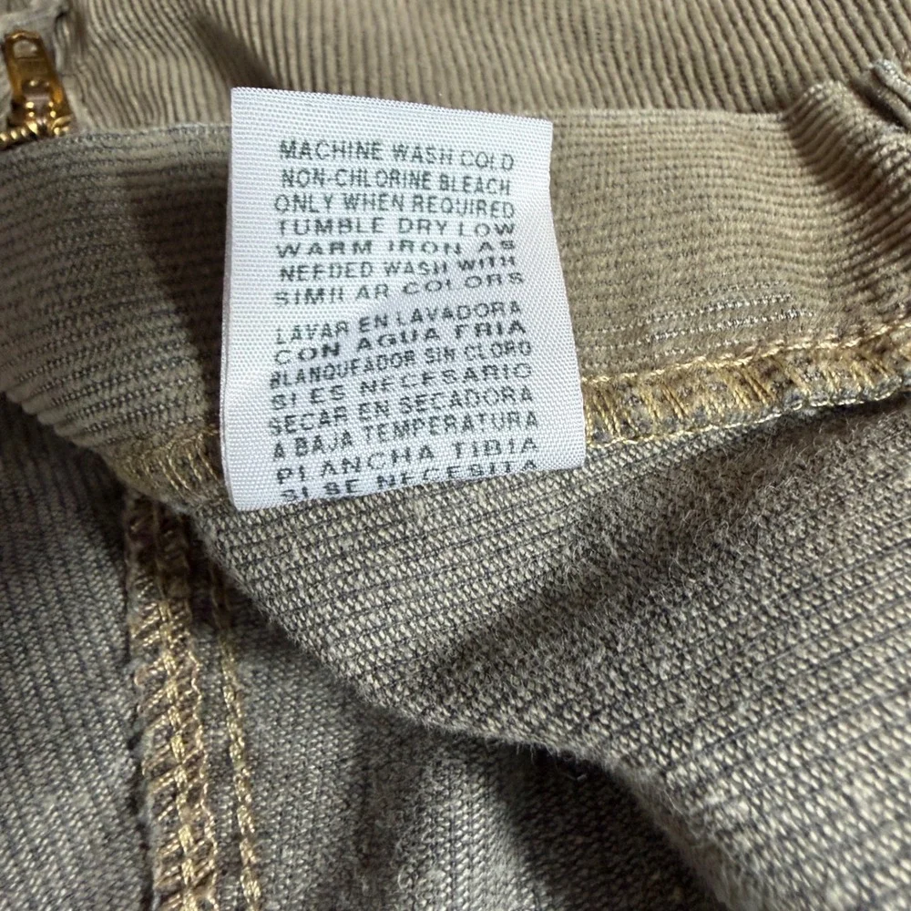 Vintage Polo Jeans Co Ralph Lauren Men's 40x32 Hayden Corduroy Pants Tan Beige